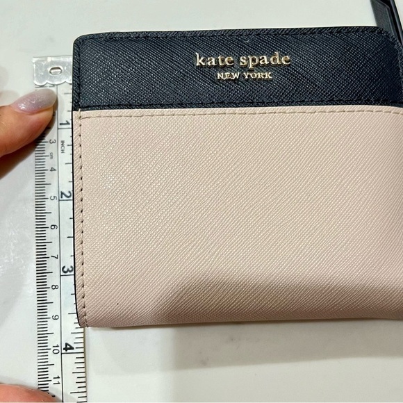 Kate Spade Black and Beige Wallet - Picture 6 of 6